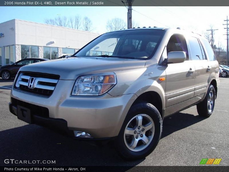 Desert Rock Metallic / Saddle 2006 Honda Pilot EX-L 4WD