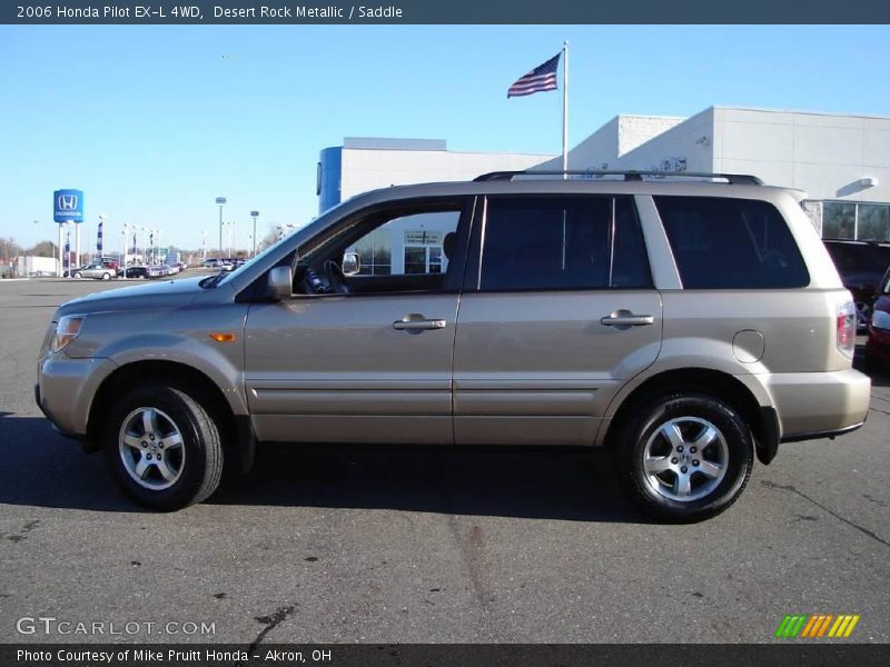 Desert Rock Metallic / Saddle 2006 Honda Pilot EX-L 4WD