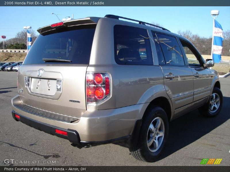 Desert Rock Metallic / Saddle 2006 Honda Pilot EX-L 4WD