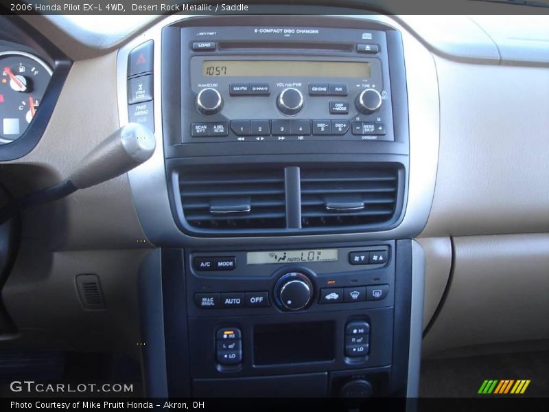 Desert Rock Metallic / Saddle 2006 Honda Pilot EX-L 4WD
