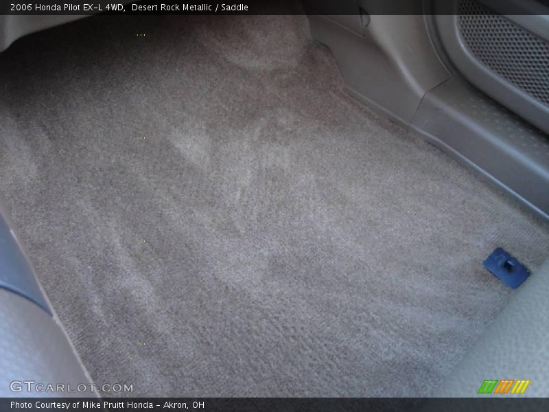 Desert Rock Metallic / Saddle 2006 Honda Pilot EX-L 4WD