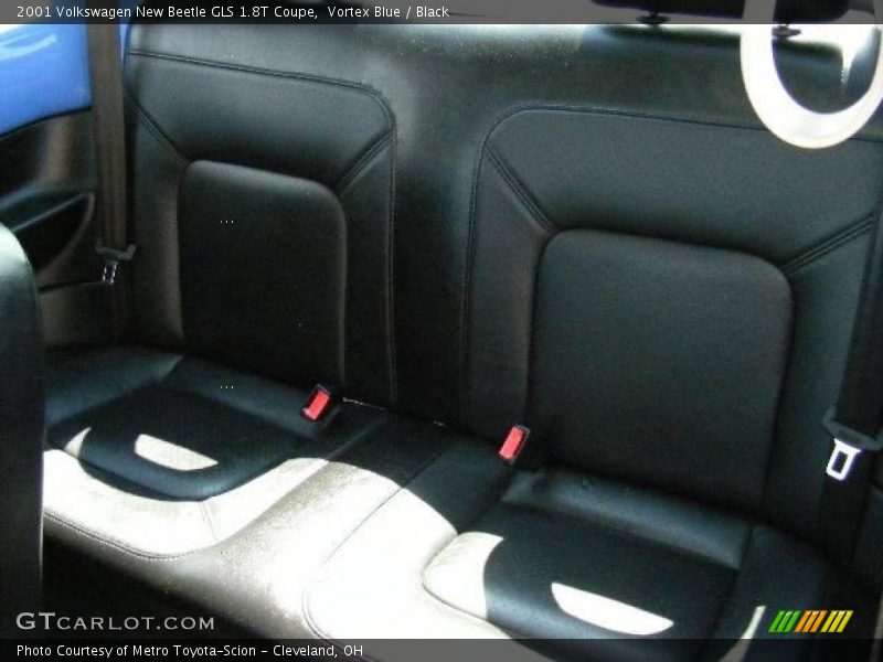 Vortex Blue / Black 2001 Volkswagen New Beetle GLS 1.8T Coupe