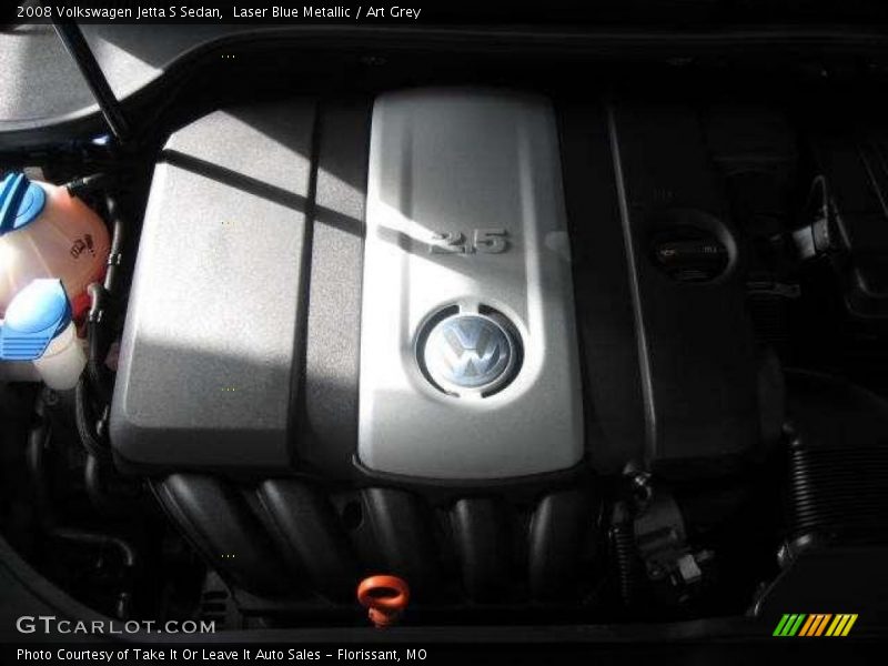 Laser Blue Metallic / Art Grey 2008 Volkswagen Jetta S Sedan