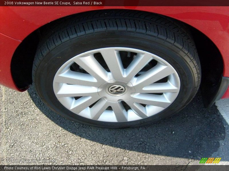 Salsa Red / Black 2008 Volkswagen New Beetle SE Coupe