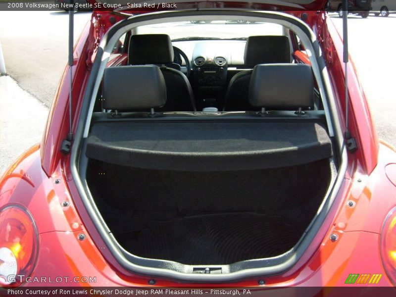 Salsa Red / Black 2008 Volkswagen New Beetle SE Coupe
