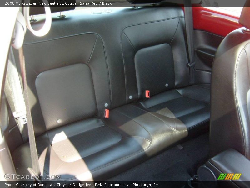 Salsa Red / Black 2008 Volkswagen New Beetle SE Coupe