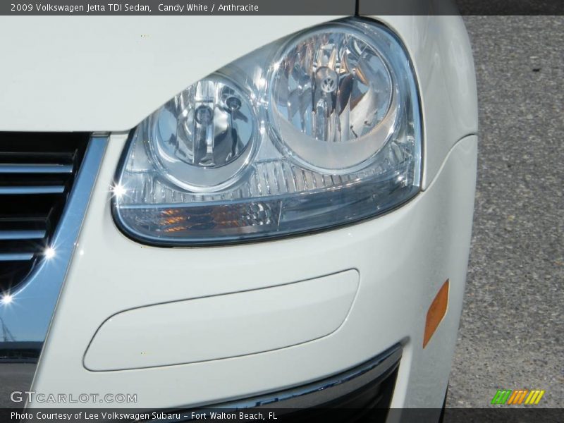 Candy White / Anthracite 2009 Volkswagen Jetta TDI Sedan