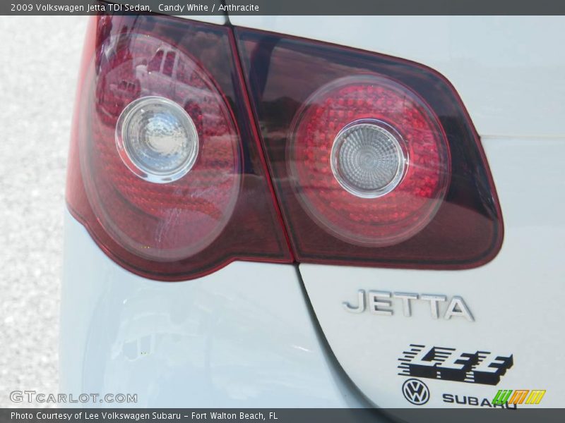 Candy White / Anthracite 2009 Volkswagen Jetta TDI Sedan