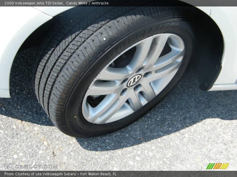 Candy White / Anthracite 2009 Volkswagen Jetta TDI Sedan