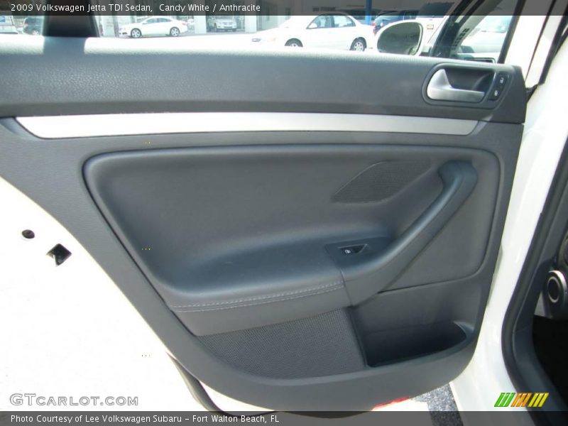 Candy White / Anthracite 2009 Volkswagen Jetta TDI Sedan