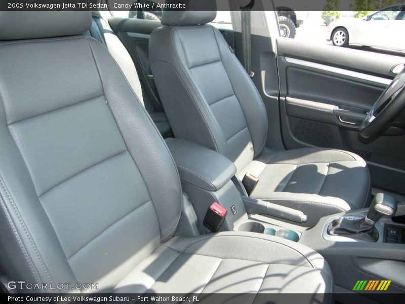 Candy White / Anthracite 2009 Volkswagen Jetta TDI Sedan