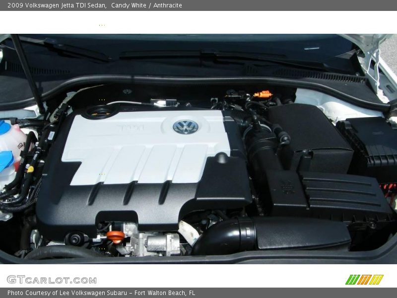 Candy White / Anthracite 2009 Volkswagen Jetta TDI Sedan