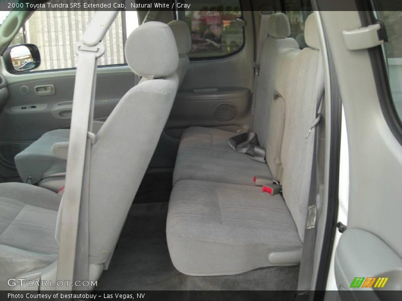 Natural White / Gray 2000 Toyota Tundra SR5 Extended Cab