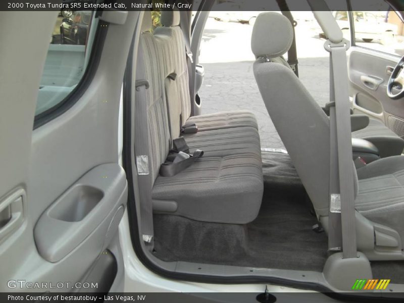 Natural White / Gray 2000 Toyota Tundra SR5 Extended Cab