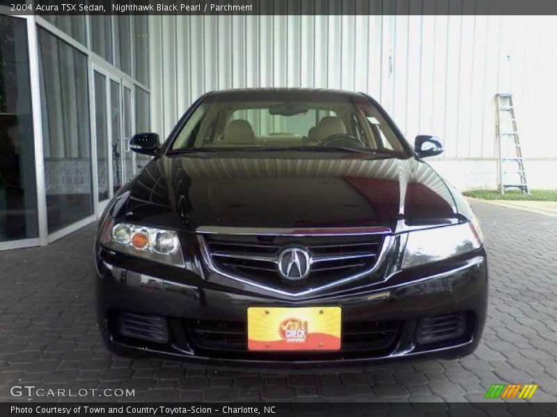 Nighthawk Black Pearl / Parchment 2004 Acura TSX Sedan