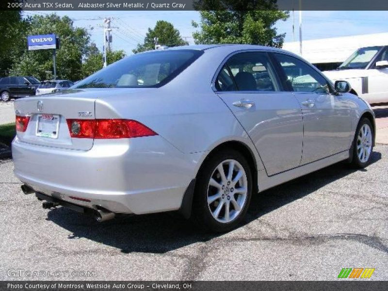 Alabaster Silver Metallic / Quartz Gray 2006 Acura TSX Sedan