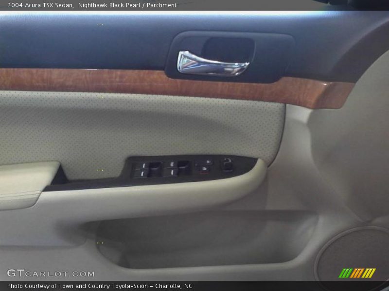 Nighthawk Black Pearl / Parchment 2004 Acura TSX Sedan