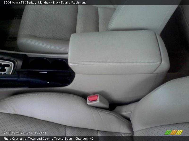 Nighthawk Black Pearl / Parchment 2004 Acura TSX Sedan