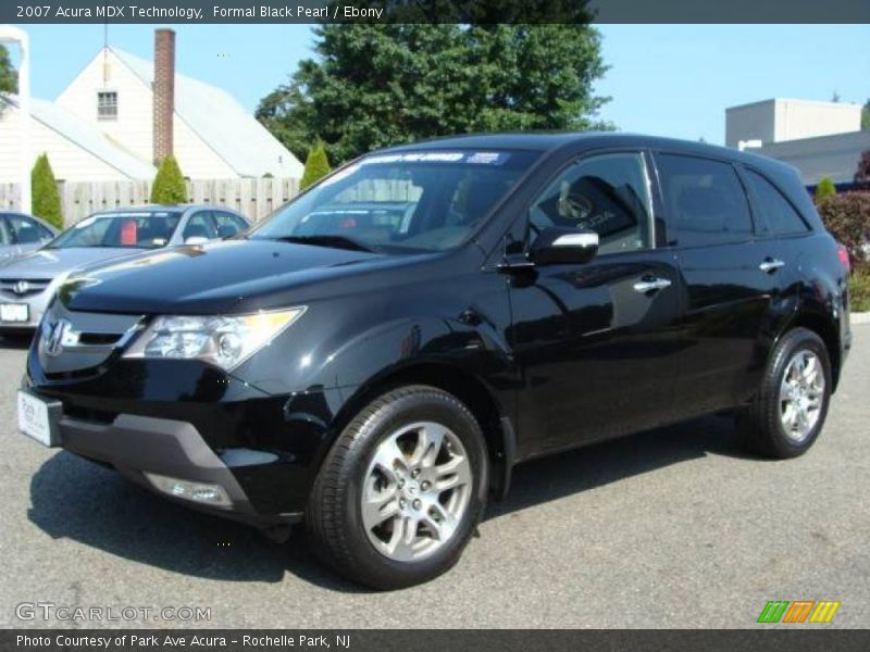 Formal Black Pearl / Ebony 2007 Acura MDX Technology