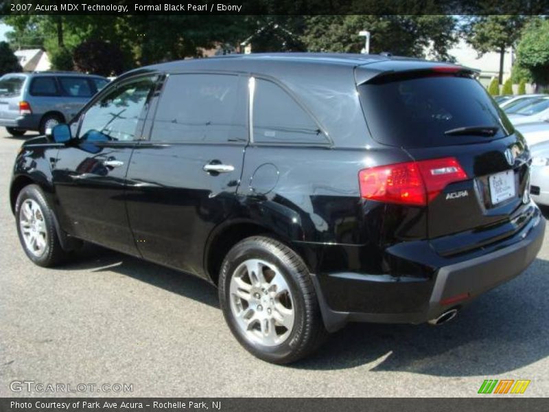 Formal Black Pearl / Ebony 2007 Acura MDX Technology