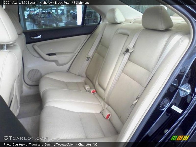 Nighthawk Black Pearl / Parchment 2004 Acura TSX Sedan