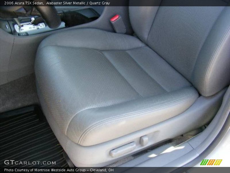 Alabaster Silver Metallic / Quartz Gray 2006 Acura TSX Sedan