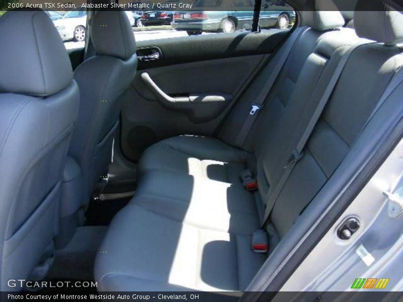 Alabaster Silver Metallic / Quartz Gray 2006 Acura TSX Sedan