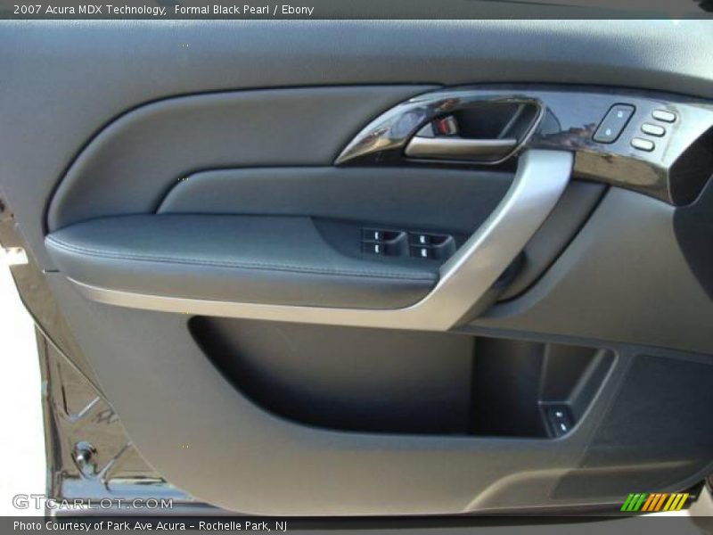Formal Black Pearl / Ebony 2007 Acura MDX Technology