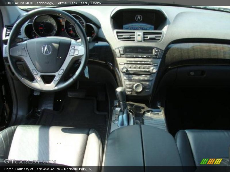 Formal Black Pearl / Ebony 2007 Acura MDX Technology