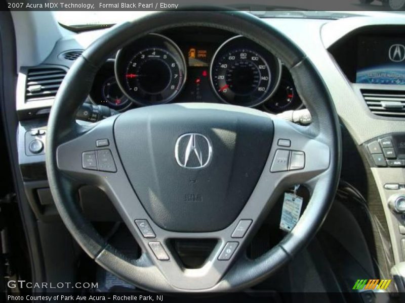 Formal Black Pearl / Ebony 2007 Acura MDX Technology