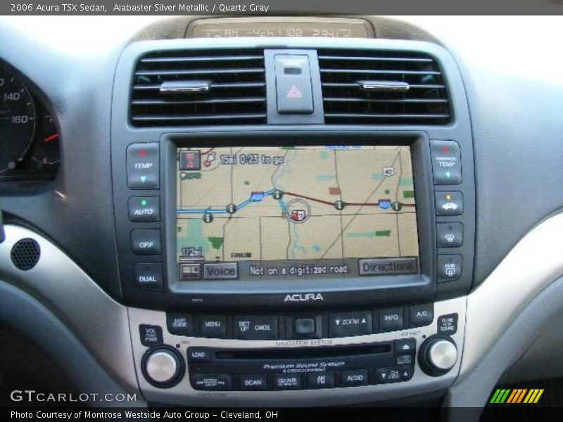 Alabaster Silver Metallic / Quartz Gray 2006 Acura TSX Sedan