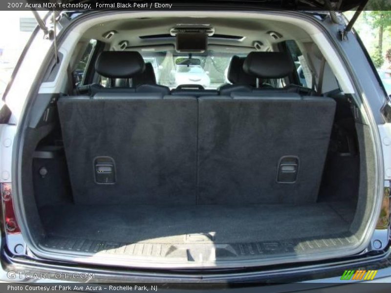 Formal Black Pearl / Ebony 2007 Acura MDX Technology