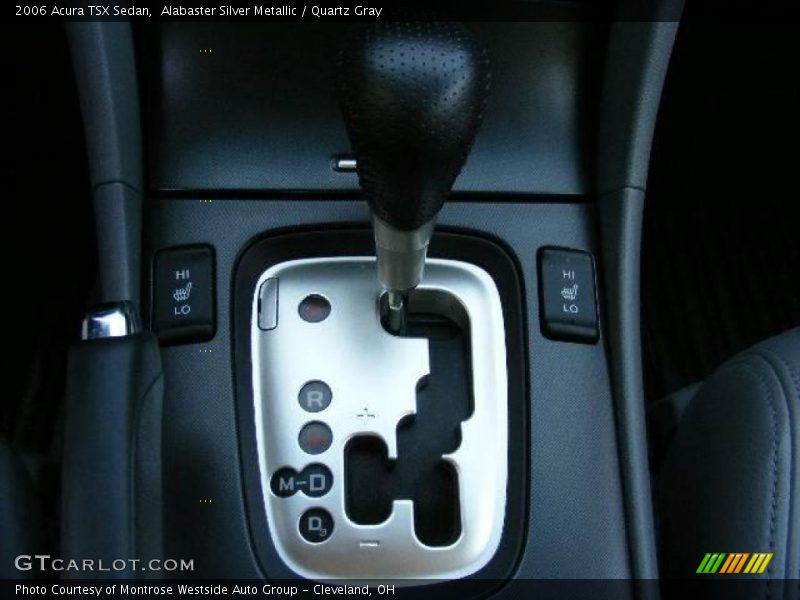 Alabaster Silver Metallic / Quartz Gray 2006 Acura TSX Sedan