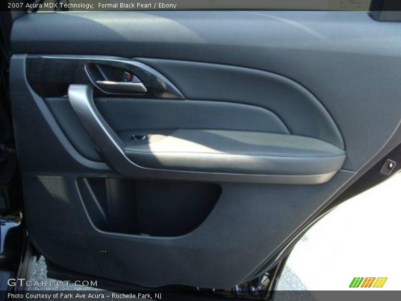 Formal Black Pearl / Ebony 2007 Acura MDX Technology