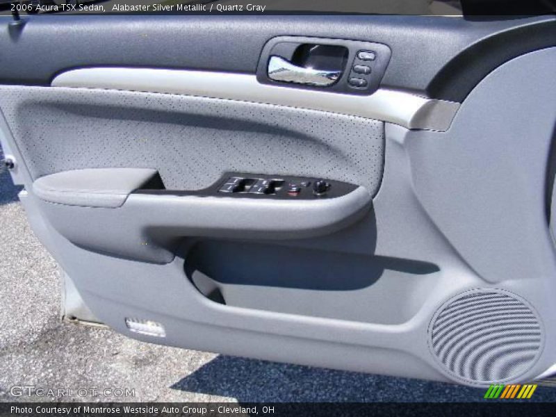 Alabaster Silver Metallic / Quartz Gray 2006 Acura TSX Sedan