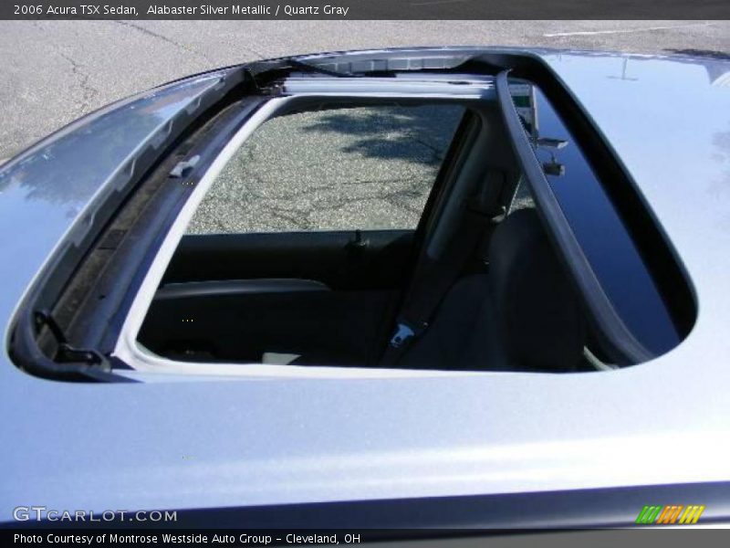 Alabaster Silver Metallic / Quartz Gray 2006 Acura TSX Sedan