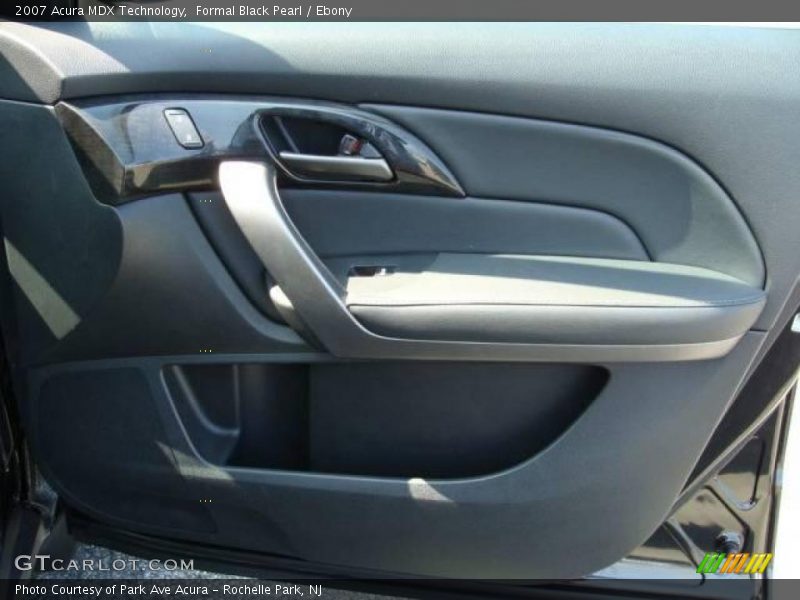 Formal Black Pearl / Ebony 2007 Acura MDX Technology