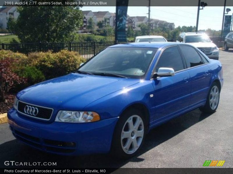 Nogaro Blue / Onyx/Blue 2001 Audi S4 2.7T quattro Sedan