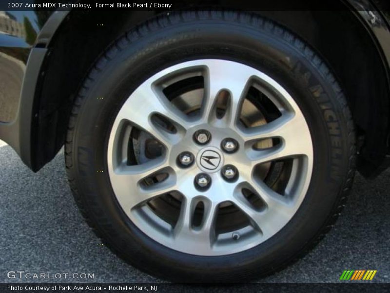 Formal Black Pearl / Ebony 2007 Acura MDX Technology