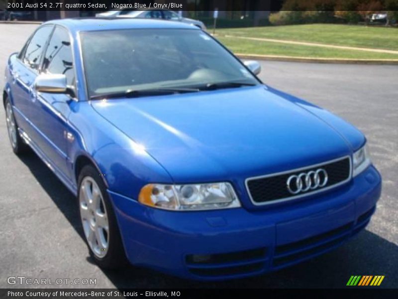 Nogaro Blue / Onyx/Blue 2001 Audi S4 2.7T quattro Sedan