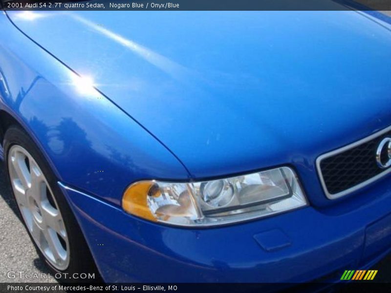 Nogaro Blue / Onyx/Blue 2001 Audi S4 2.7T quattro Sedan