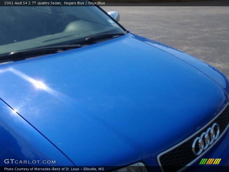 Nogaro Blue / Onyx/Blue 2001 Audi S4 2.7T quattro Sedan