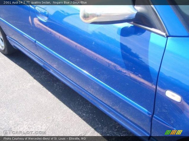 Nogaro Blue / Onyx/Blue 2001 Audi S4 2.7T quattro Sedan