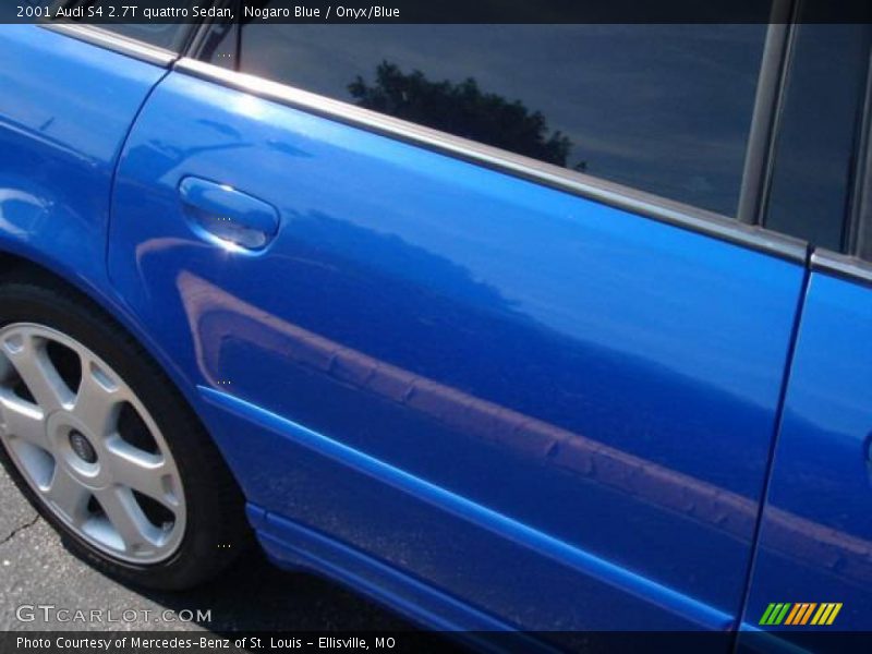 Nogaro Blue / Onyx/Blue 2001 Audi S4 2.7T quattro Sedan