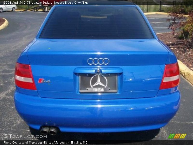 Nogaro Blue / Onyx/Blue 2001 Audi S4 2.7T quattro Sedan