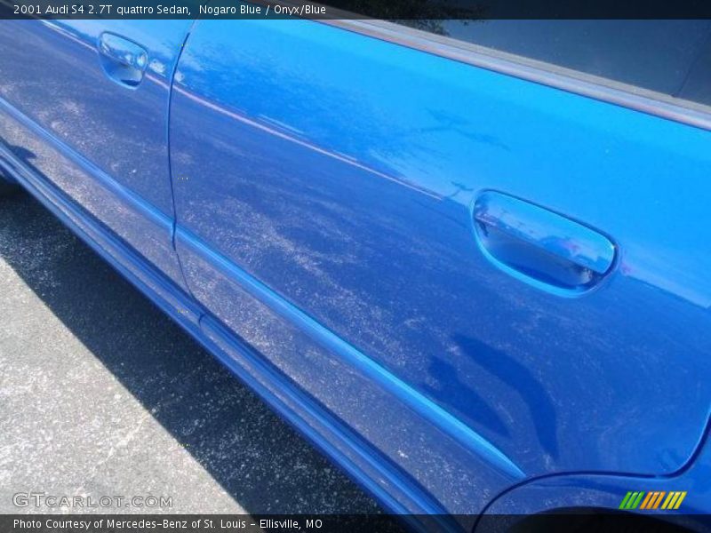 Nogaro Blue / Onyx/Blue 2001 Audi S4 2.7T quattro Sedan