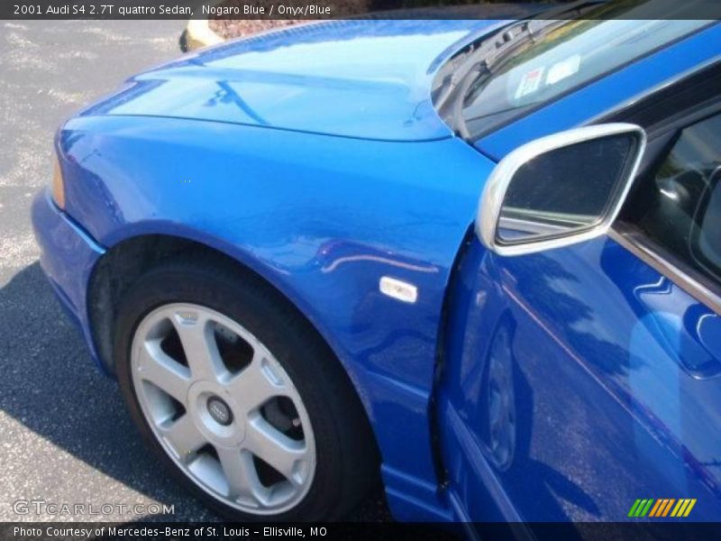 Nogaro Blue / Onyx/Blue 2001 Audi S4 2.7T quattro Sedan
