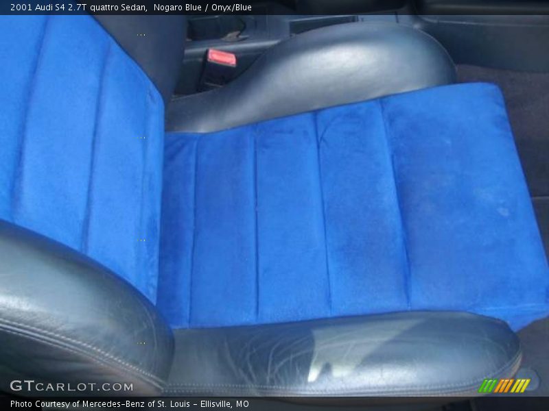 Nogaro Blue / Onyx/Blue 2001 Audi S4 2.7T quattro Sedan