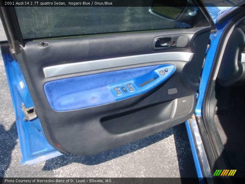Nogaro Blue / Onyx/Blue 2001 Audi S4 2.7T quattro Sedan