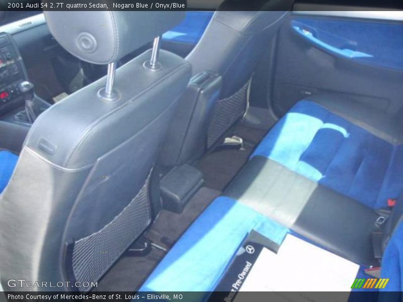 Nogaro Blue / Onyx/Blue 2001 Audi S4 2.7T quattro Sedan